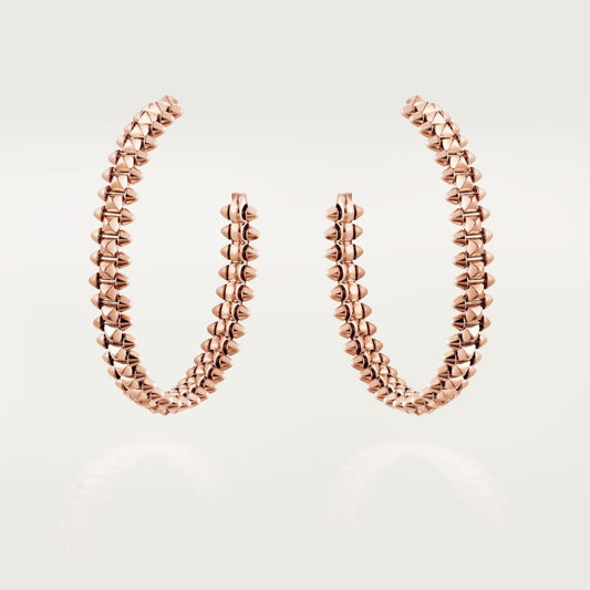 [AURORA]CLASH HOOP LARGE EARRINGS