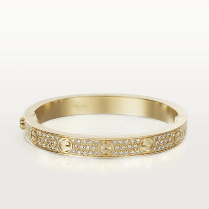 [Aurora]LOVE BRACELET 6.1MM DIAMOND-PAVED