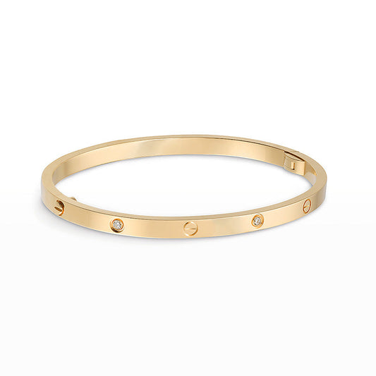 [Aurora]LOVE BRACELET 3.65MM 6 DIAMONDS