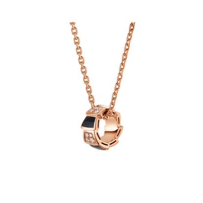 [AURORA] SERPENTI-PEDANT-DIAMANT-HALSKETTE