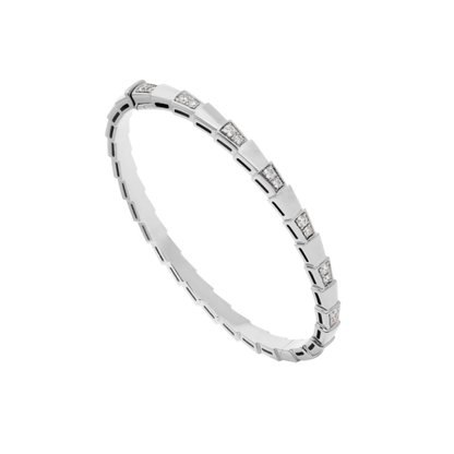 [Aurora]SERPENTI BRACELET SILVER DIAMOND