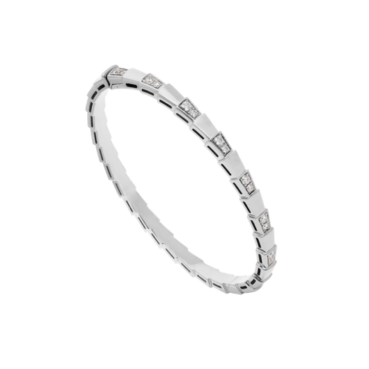 [Aurora]SERPENTI BRACELET SILVER DIAMOND