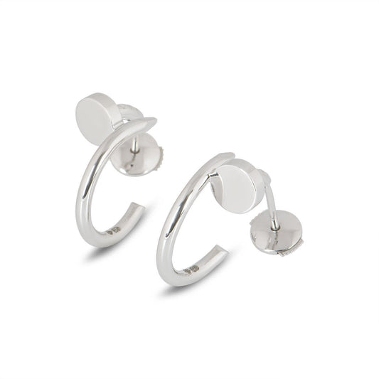 [Aurora]JUSTE EARRINGS SILVER