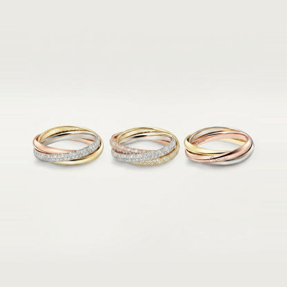 [AURORA]TRINITY 2.5MM RING COLLECTION