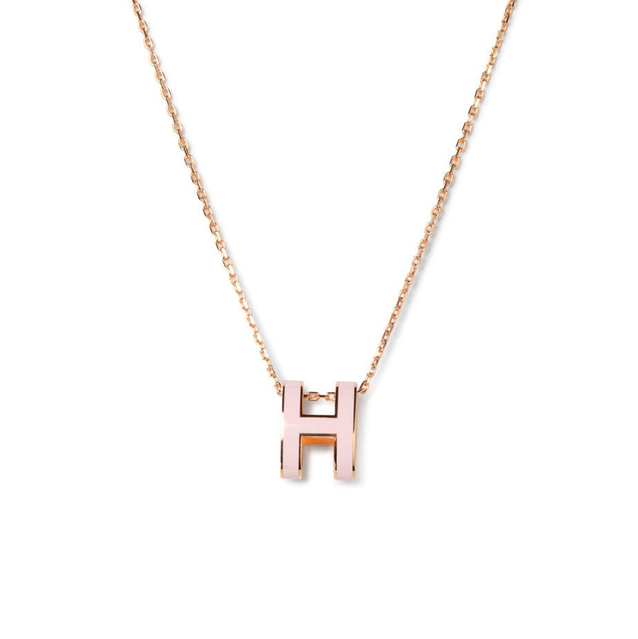 [Aurora]POP H PEDANT PINK GOLD