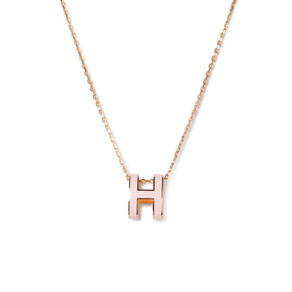 [Aurora]POP H PEDANT PINK GOLD