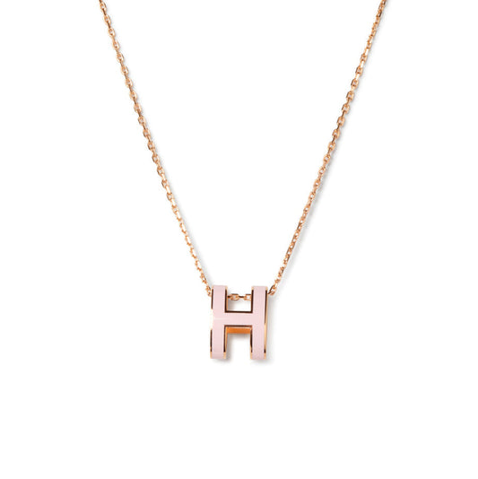 [Aurora]POP H PEDANT PINK GOLD