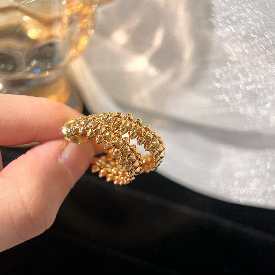 [Aurora]CLASH SMALL HOOP EARRINGS
