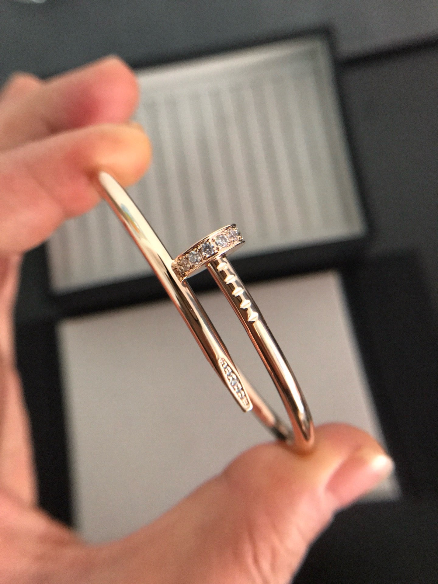 [Aurora]JUSTE BRACELET 3.5MM DIAMONDS