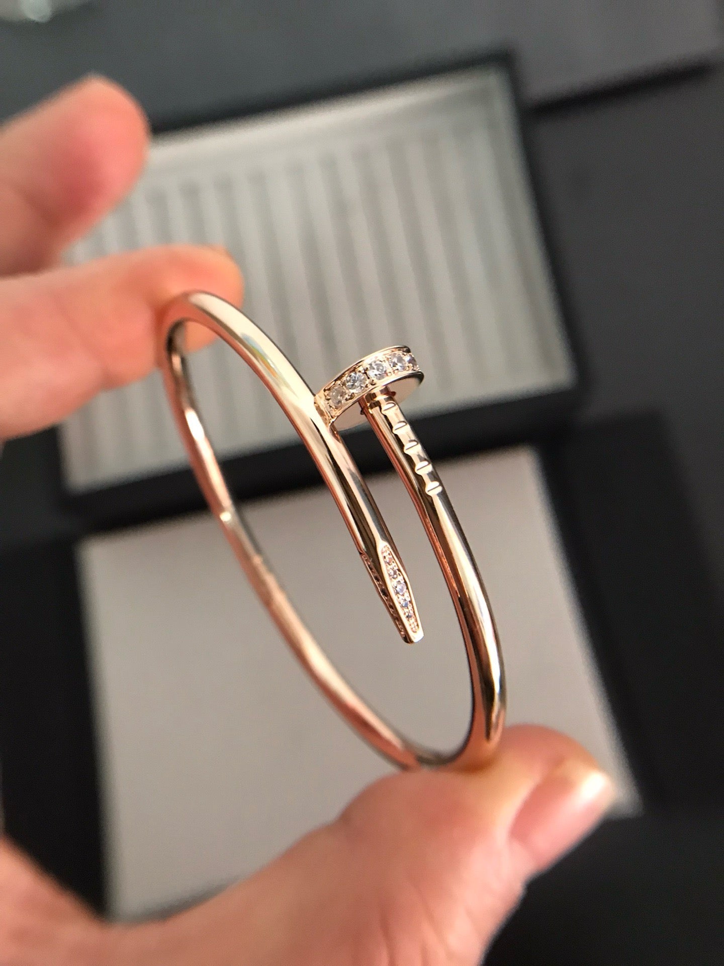 [Aurora]JUSTE BRACELET 3.5MM DIAMONDS