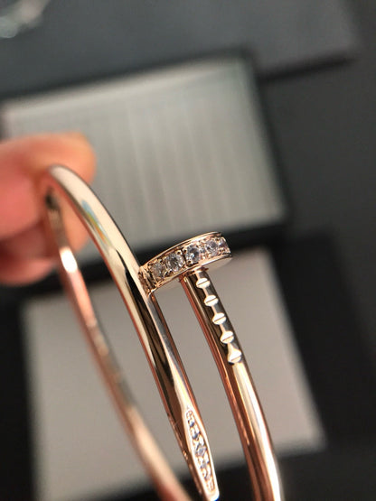 [Aurora]JUSTE BRACELET 3.5MM DIAMONDS