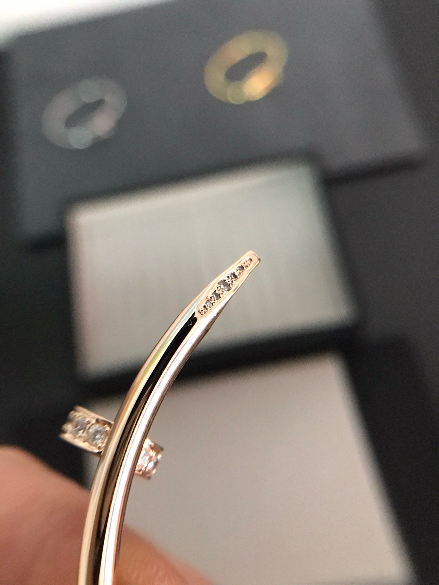 [AURORA]JUSTE ARMBAND 3,5 MM DIAMANTEN