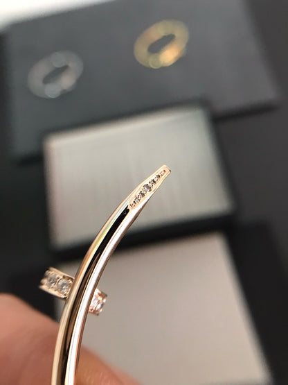[AURORA]JUSTE ARMBAND 3,5 MM DIAMANTEN