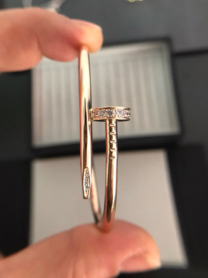 [Aurora]JUSTE BRACELET 3.5MM DIAMONDS