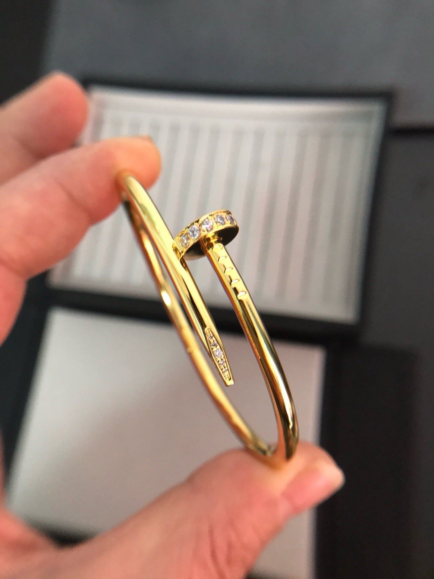 [Aurora]JUSTE BRACELET 3.5MM DIAMONDS