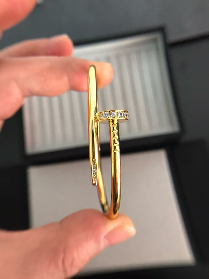 [Aurora]JUSTE BRACELET 3.5MM DIAMONDS