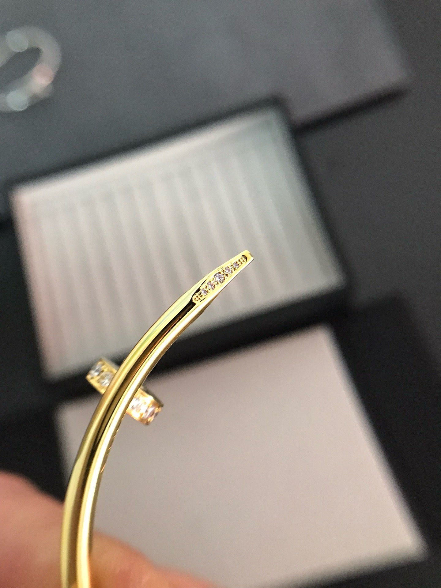 [Aurora]JUSTE BRACELET 3.5MM DIAMONDS
