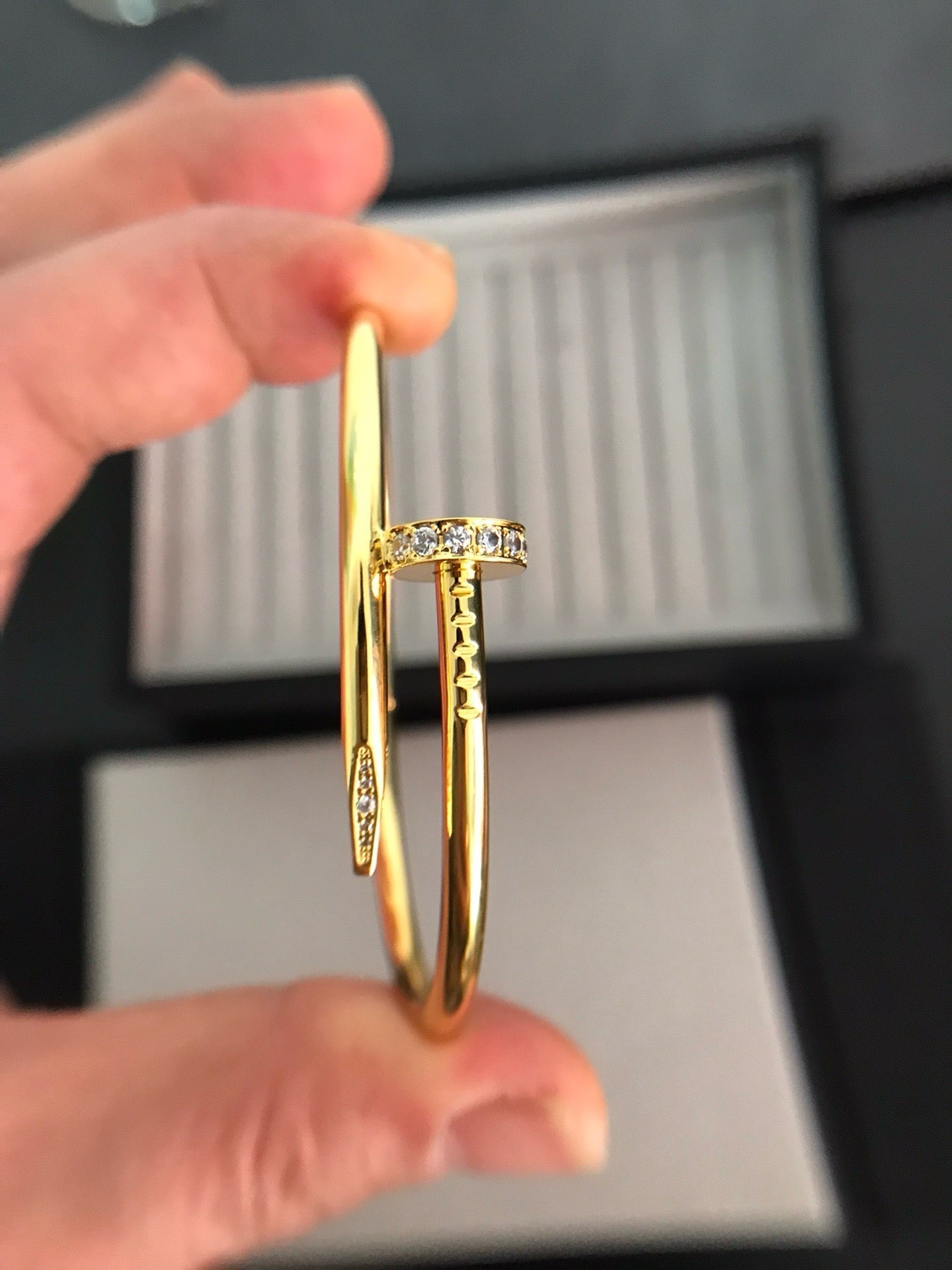 [Aurora]JUSTE BRACELET 3.5MM DIAMONDS