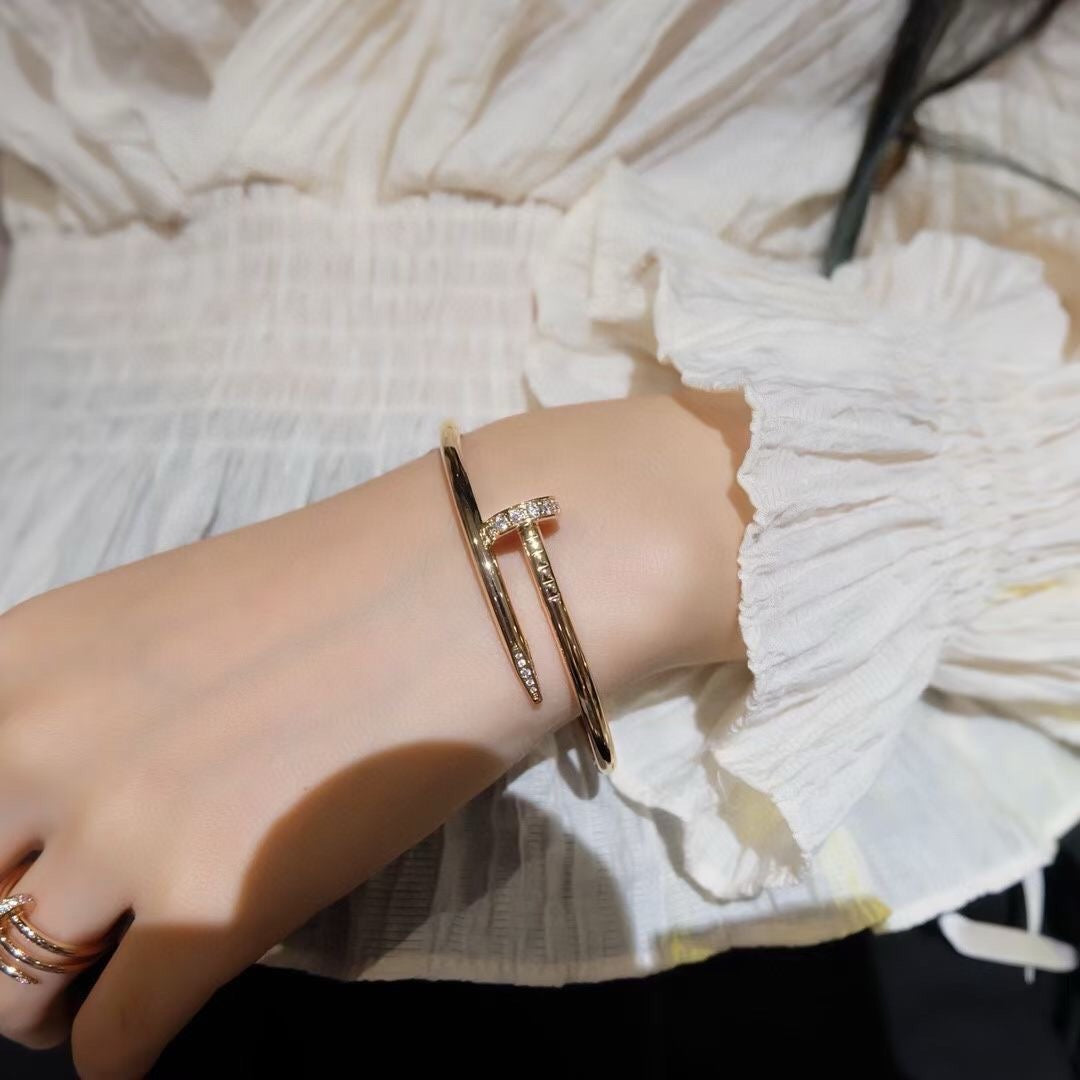 [AURORA]JUSTE ARMBAND 3,5 MM DIAMANTEN