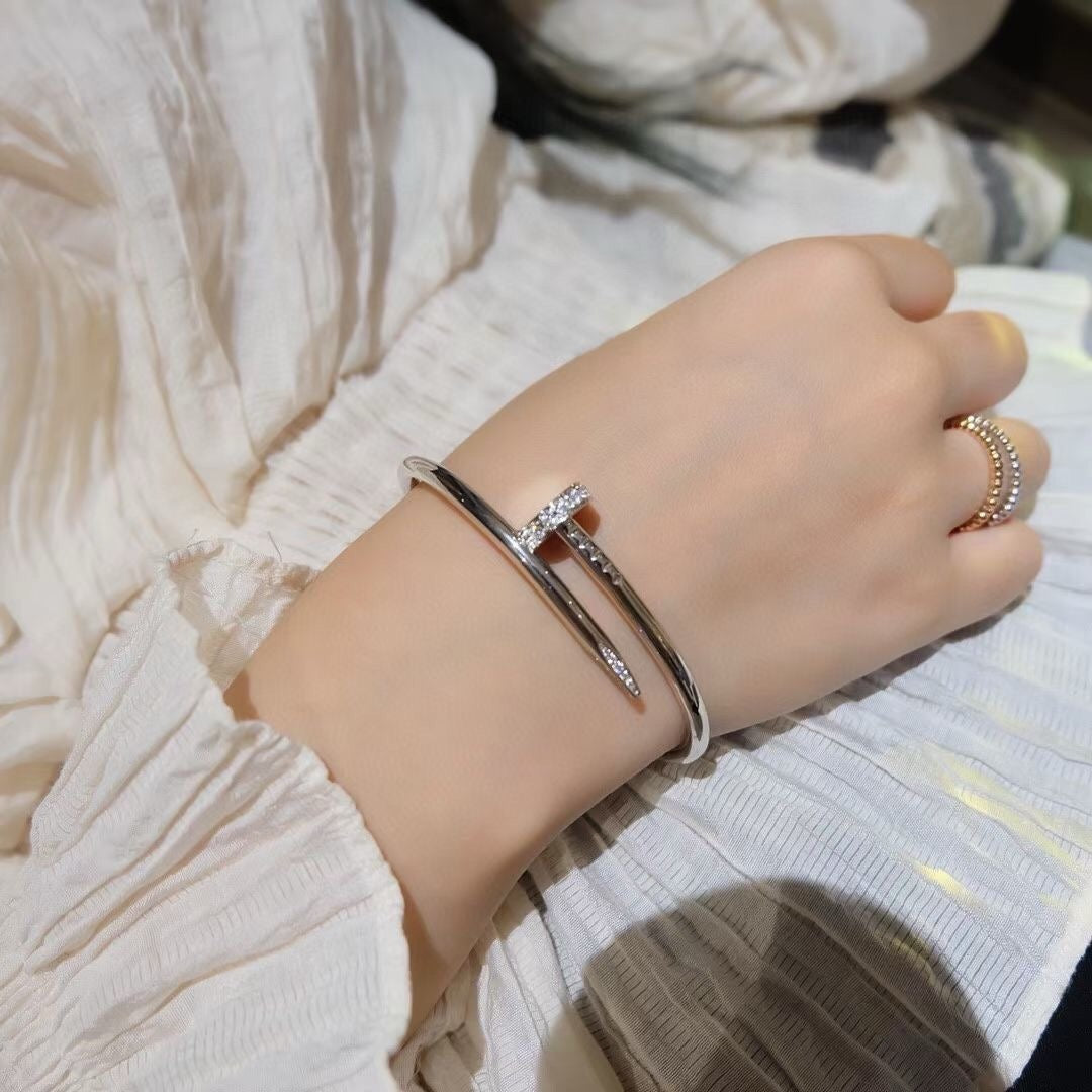 [Aurora]JUSTE BRACELET 3.5MM DIAMONDS
