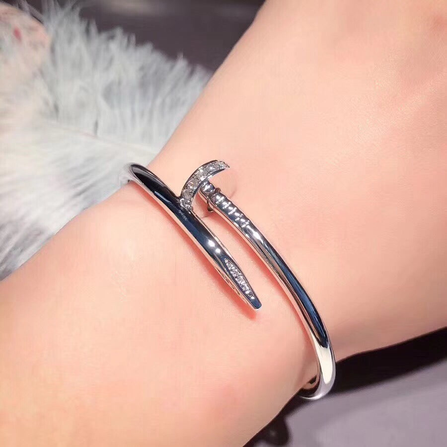 [Aurora]JUSTE BRACELET 3.5MM DIAMONDS