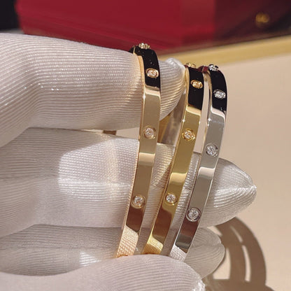 [AURORA]LOVE BRACELET 3.65MM 10 DIAMONDS