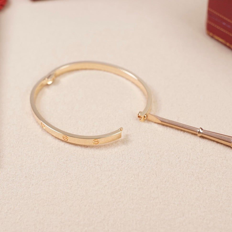 [AURORA]LOVE BRACELET 3.65MM NO DIAMONDS