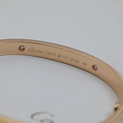 [AURORA]LOVE BRACELET 6.1MM 4 DIAMONDS