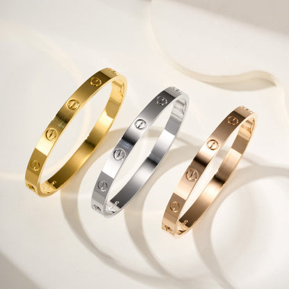 [AURORA]LOVE BRACELET 6.1MM NO DIAMONDS
