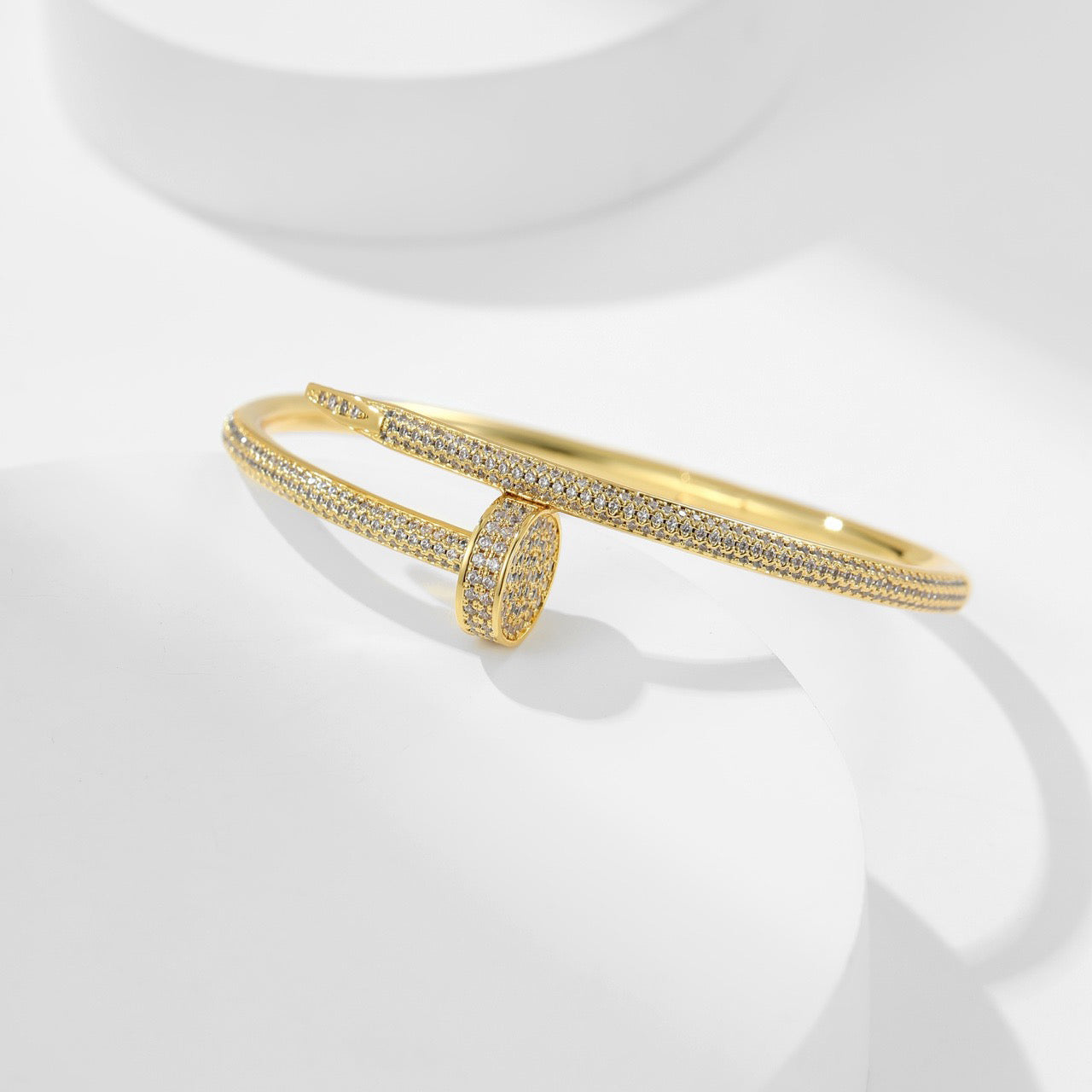 [AURORA]JUSTE BRACELET 3.5MM ALL DIAMONDS