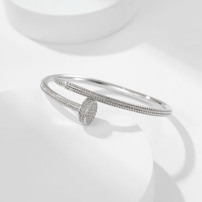 [AURORA]JUSTE BRACELET 3.5MM ALL DIAMONDS