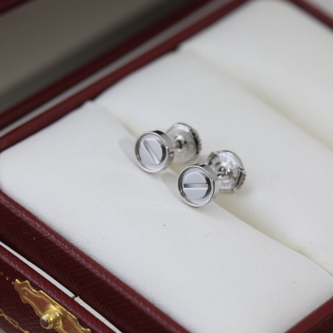 [AURORA]LOVE EARRINGS 7.2MM