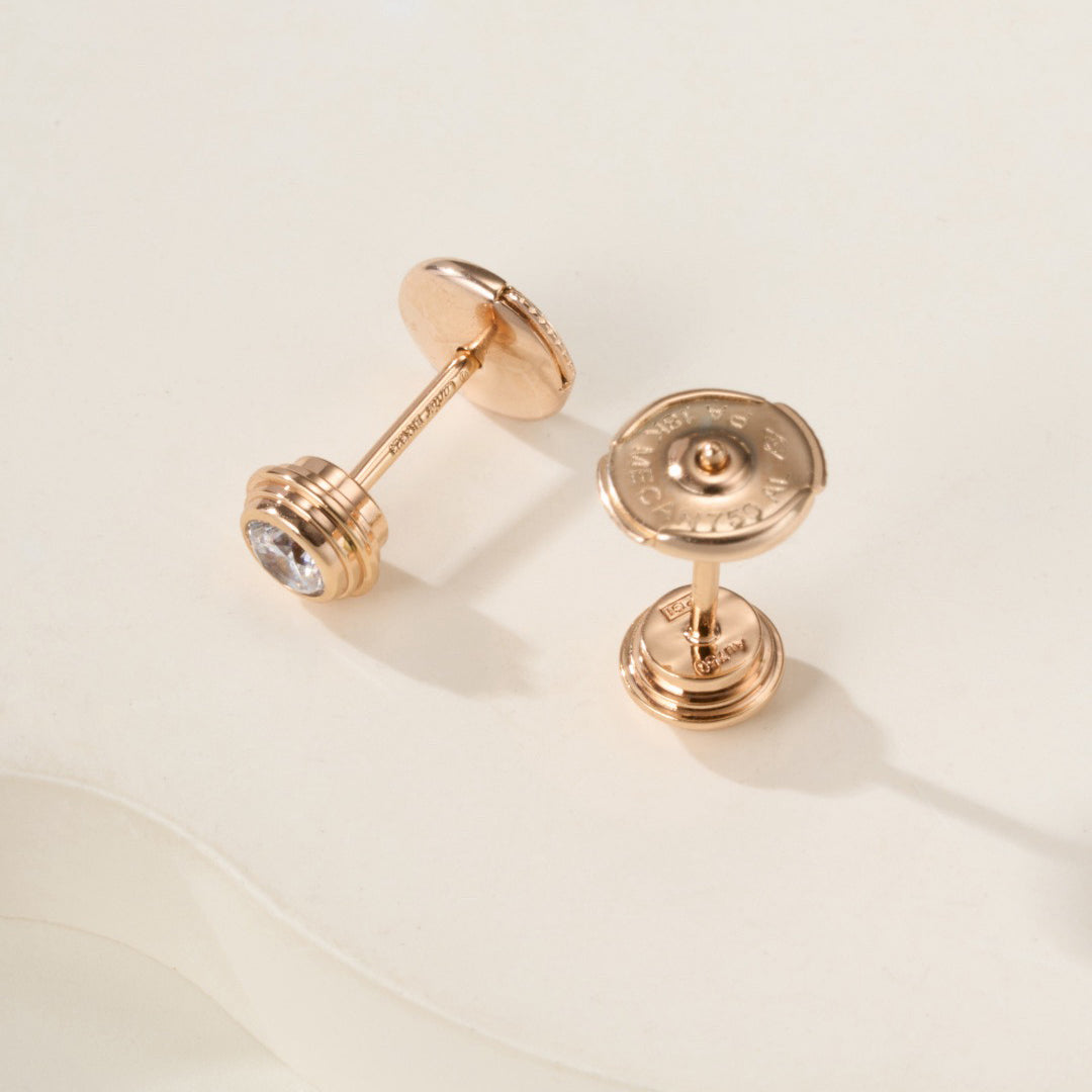[AURORA]DAMOUR DIAMOND EARRINGS