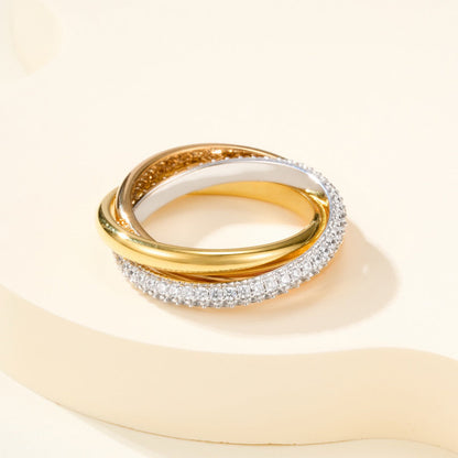 [AURORA]TRINITY 2.5MM RING COLLECTION