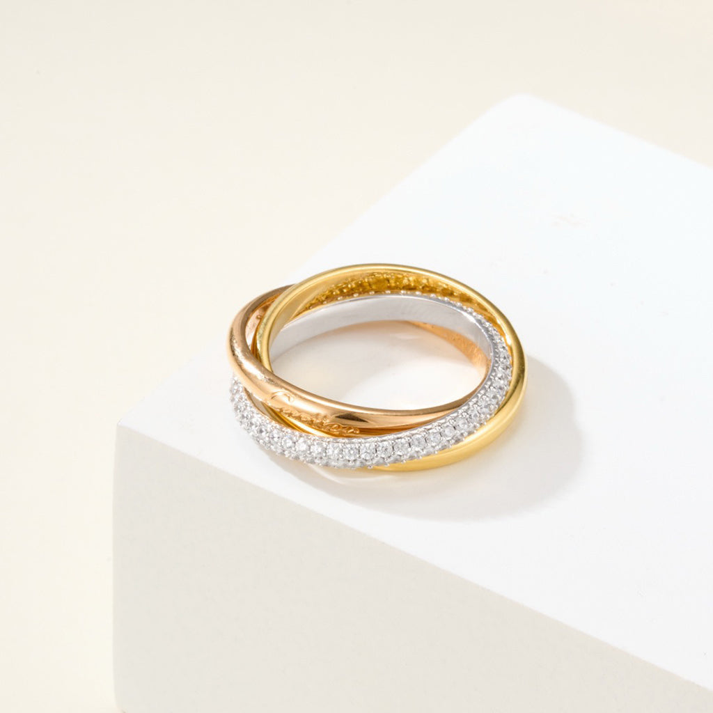 [AURORA]TRINITY 2.5MM RING COLLECTION