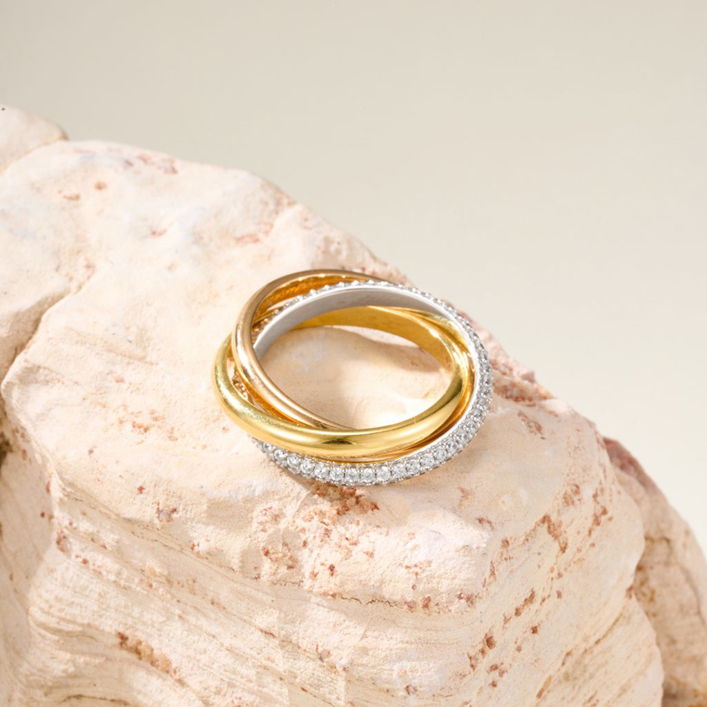 [AURORA]TRINITY 2.5MM RING COLLECTION