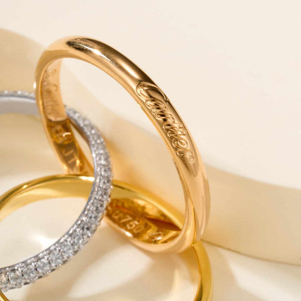 [AURORA]TRINITY 2.5MM RING COLLECTION