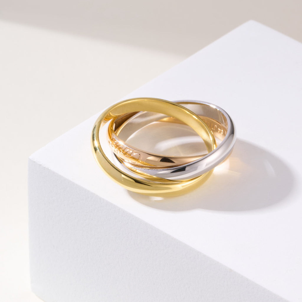 [AURORA]TRINITY 2.5MM RING COLLECTION