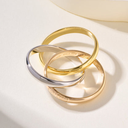 [AURORA]TRINITY 2.5MM RING COLLECTION
