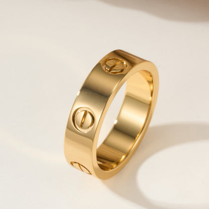[AURORA]LOVE RING 5.5MM NO DIAMOND