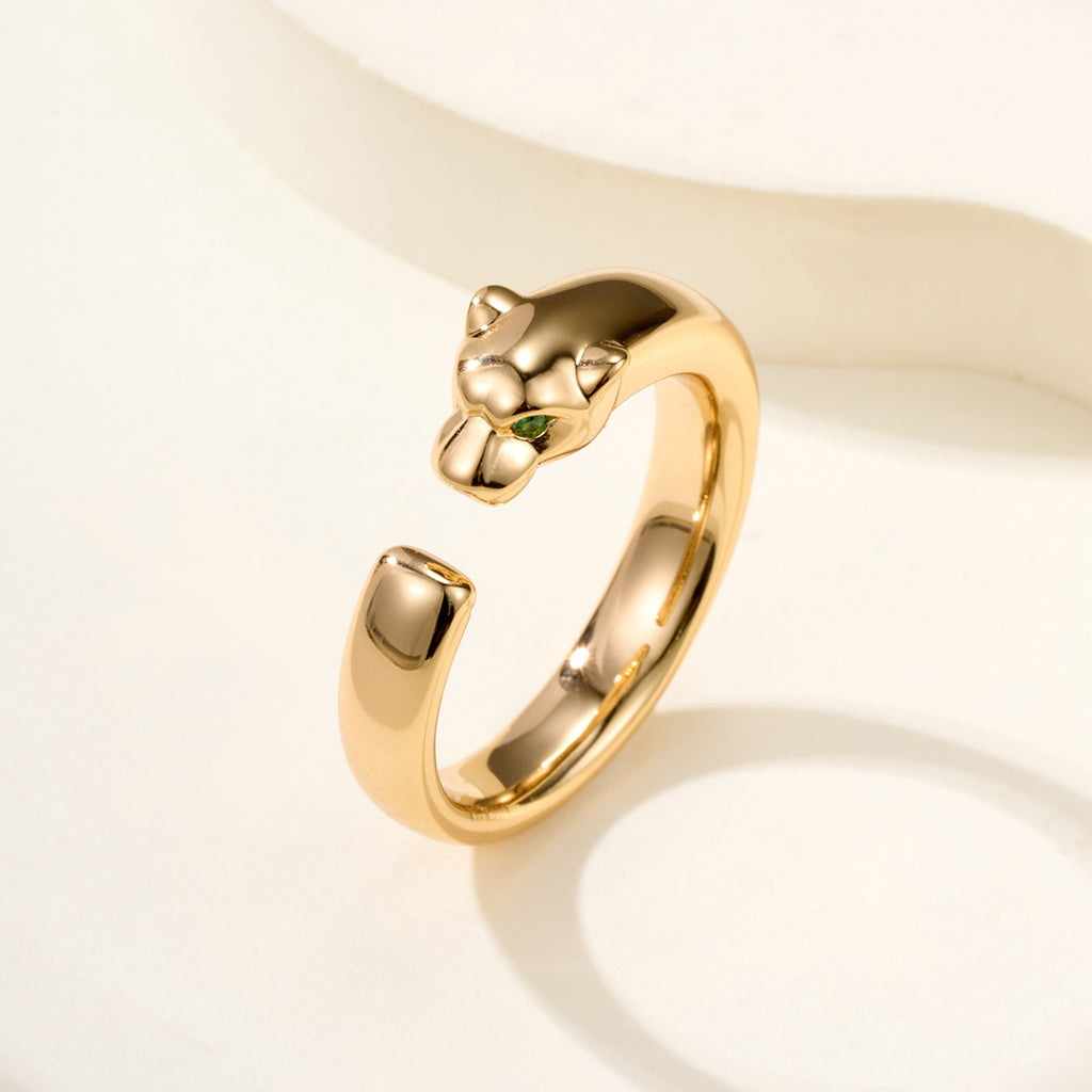 [AURORA]PANTHERE NO DIAMOND SMALL RING