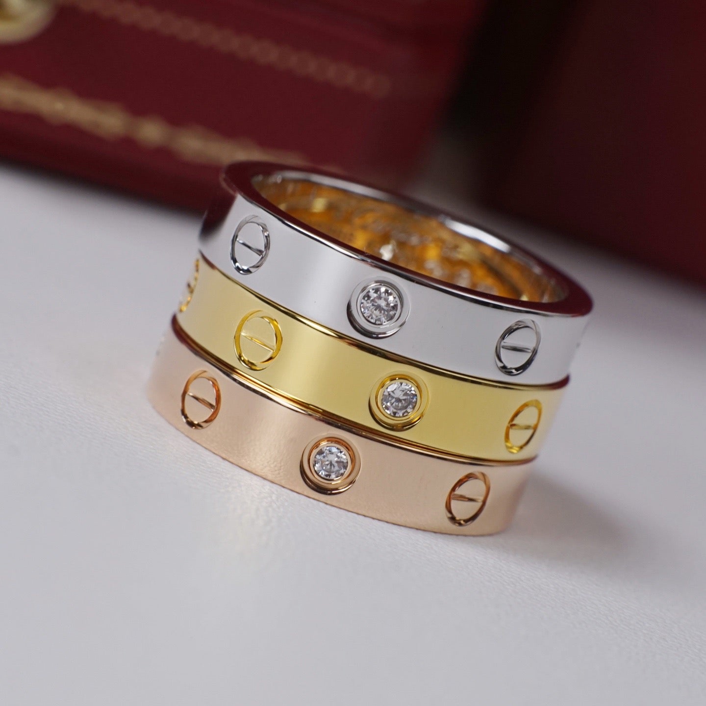 [AURORA]LOVE 4MM 1 DIAMOND RING