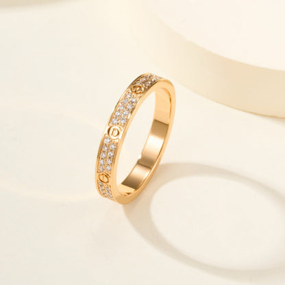 [AURORA]LOVE RING 2.65MM DIAMOND