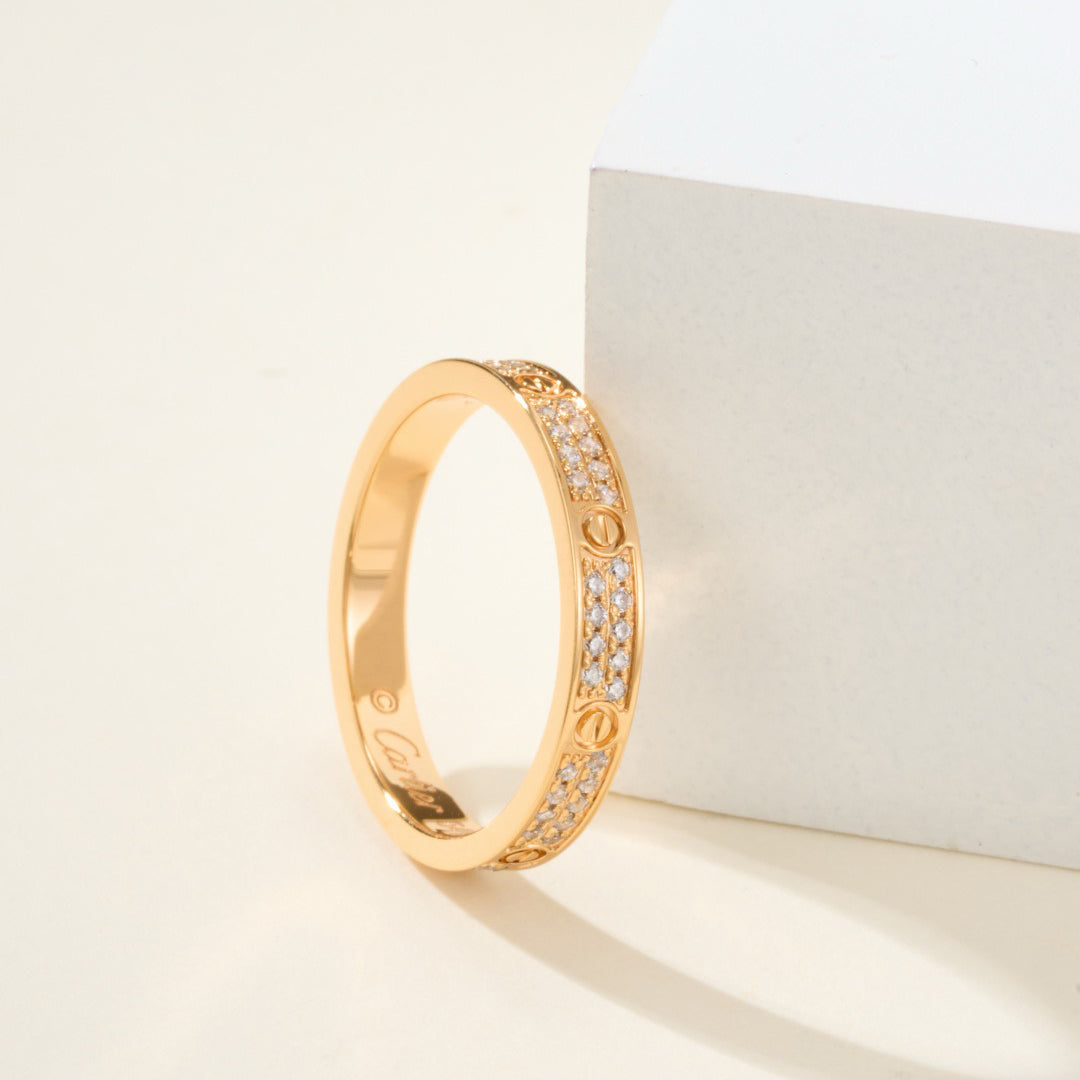 [AURORA]LOVE RING 2.65MM DIAMOND