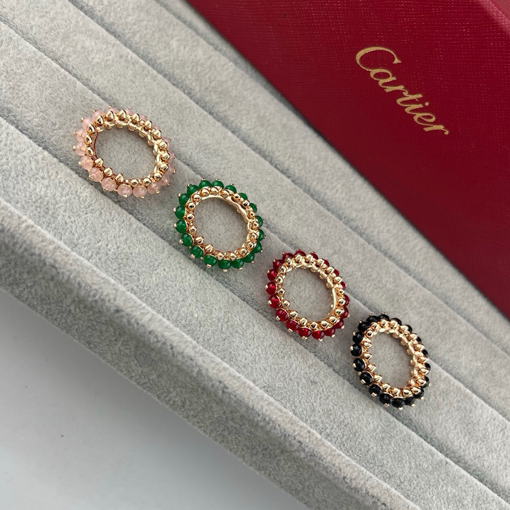 [AURORA]CLASH 7.9MM AGATE CHALCEDONY RING