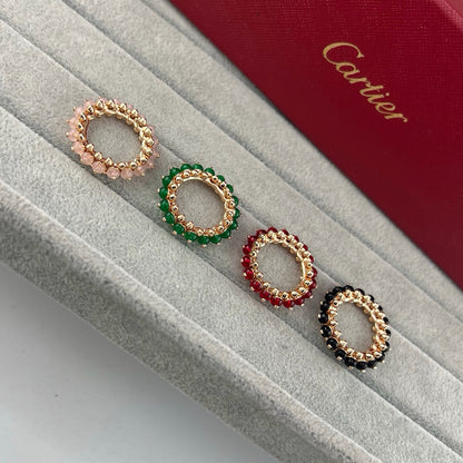[AURORA]CLASH 7.9MM AGATE CHALCEDONY RING