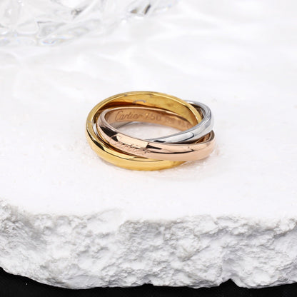 [AURORA] TRINITY 3.2MM RING COLLECTION