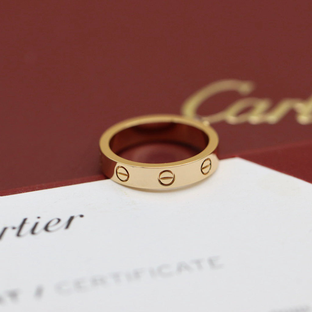 [AURORA]LOVE RING 3.6MM 1 BIG DIAMOND