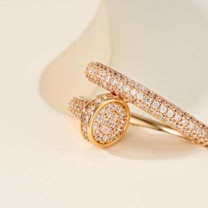 [AURORA]JUSTE RING 2.6MM FULL DIAMOND