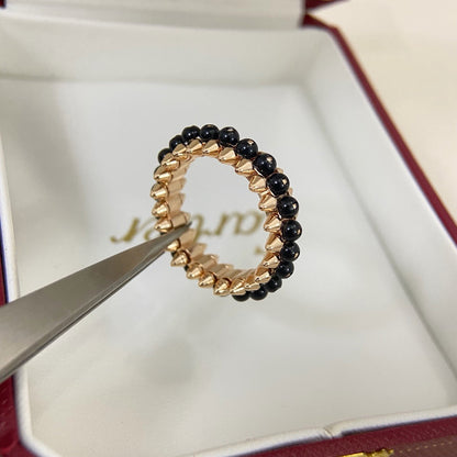 [AURORA]CLASH 7.9MM AGATE CHALCEDONY RING